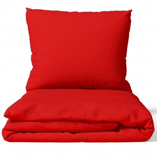 KOMPLET POŚCIELI POLSKA 100% BAWEŁNA OGNISTA MOC 200x200