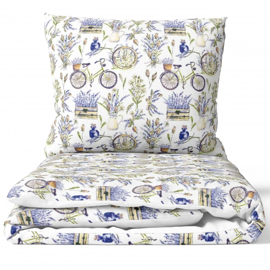 POŚCIEL 100% BAWEŁNA ROWEROWE SNY POLSKI KOMPLET POŚCIELI