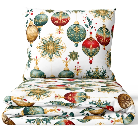 ŚWIĄTECZNA POŚCIEL POLSKA 100% BAWEŁNA KOMPLET POSZEWKI POSZWA