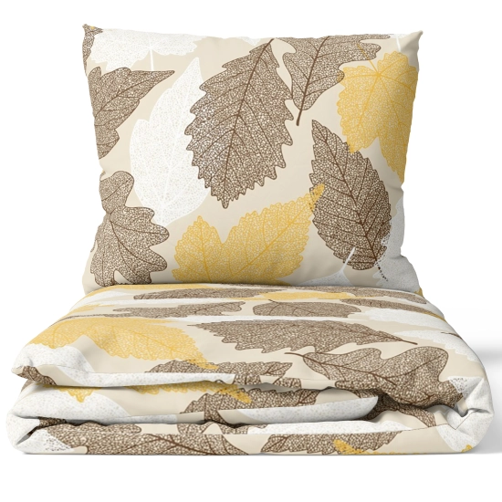 POŚCIEL 100% BAWEŁNA ZŁOTA JESIEŃ POLSKI KOMPLET POŚCIELI