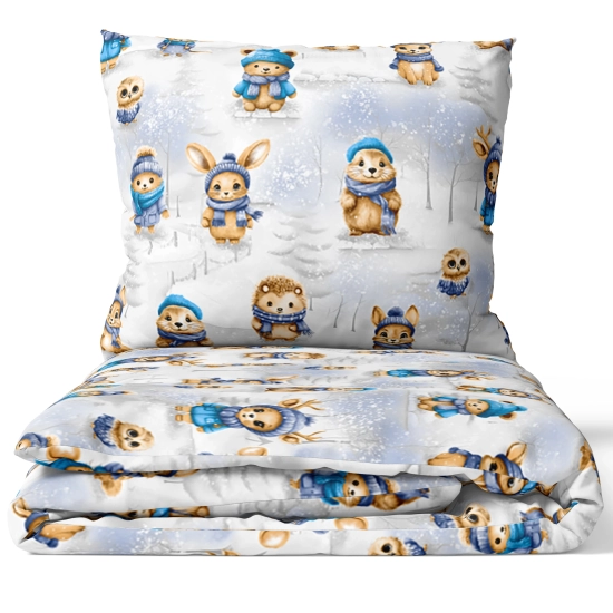 ŚWIĄTECZNA POŚCIEL POLSKA 100% BAWEŁNA KOMPLET POSZEWKI POSZWA