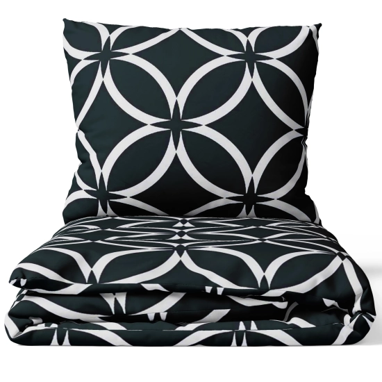 POŚCIEL 100% BAWEŁNA OPTYCZNA ILUZJA POLSKI KOMPLET POŚCIELI