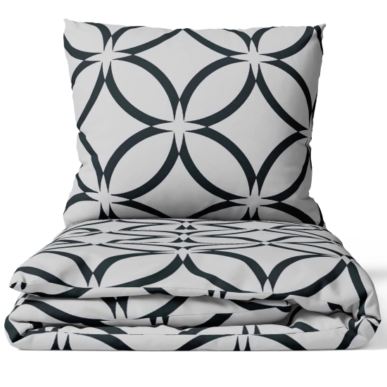 KOMPLET POŚCIELI POLSKA 100% BAWEŁNA GRAFICZNY SEN 180x200