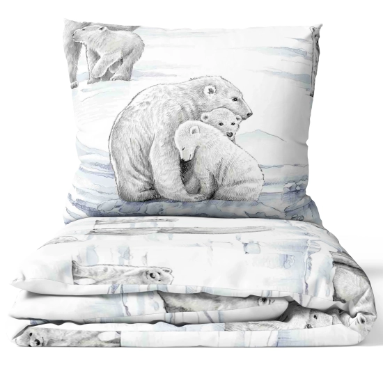 ŚWIATECZNA POŚCIEL POLSKA 100% BAWEŁNA PREMIUM LODOWA KRAINA