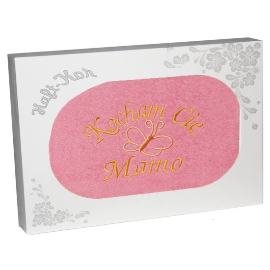 RĘCZNIK Z HAFTEM DZIEŃ MATKI 70x140 NA PREZENT