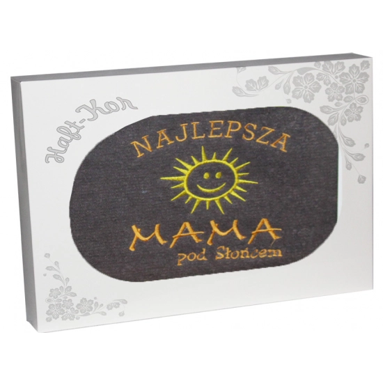 RĘCZNIK Z HAFTEM DZIEŃ MATKI 70x140 NA PREZENT