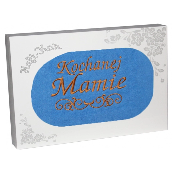 RĘCZNIK Z HAFTEM DZIEŃ MATKI 70x140 NA PREZENT