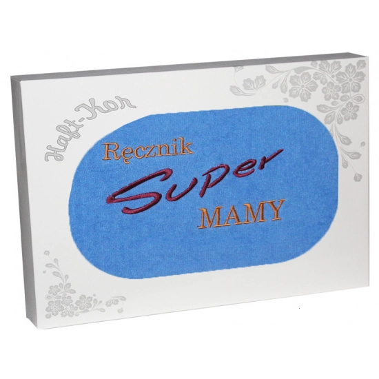 RĘCZNIK Z HAFTEM DZIEŃ MATKI 70x140 NA PREZENT