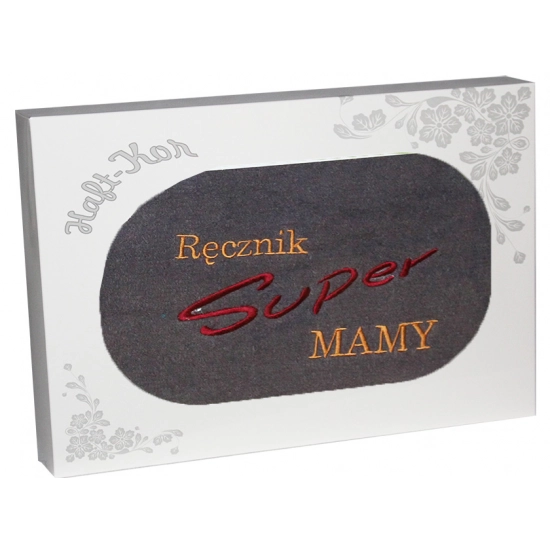 RĘCZNIK Z HAFTEM DZIEŃ MATKI 70x140 NA PREZENT