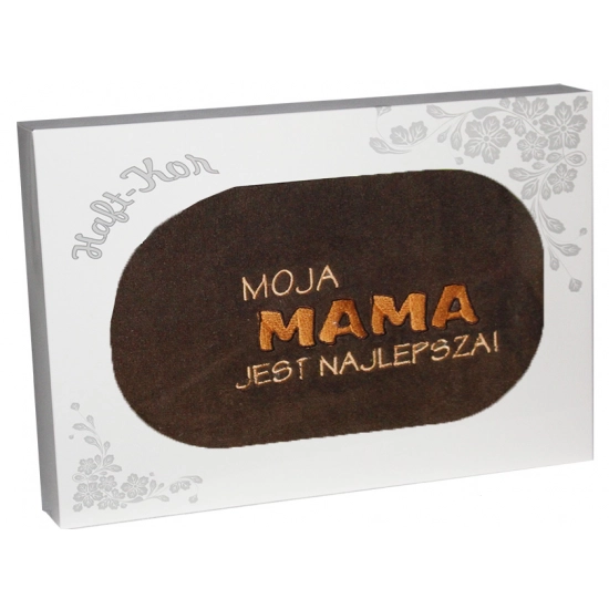 RĘCZNIK Z HAFTEM DZIEŃ MATKI 70x140 NA PREZENT