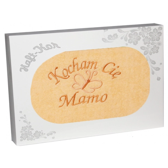 RĘCZNIK Z HAFTEM DZIEŃ MATKI 70x140 NA PREZENT