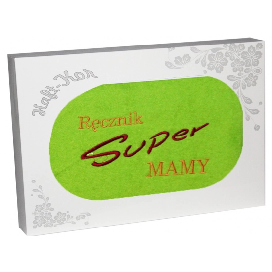 RĘCZNIK Z HAFTEM DZIEŃ MATKI 70x140 NA PREZENT