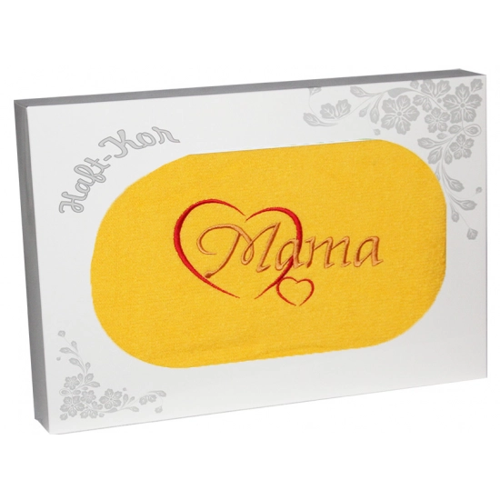 RĘCZNIK Z HAFTEM DZIEŃ MATKI 70x140 NA PREZENT