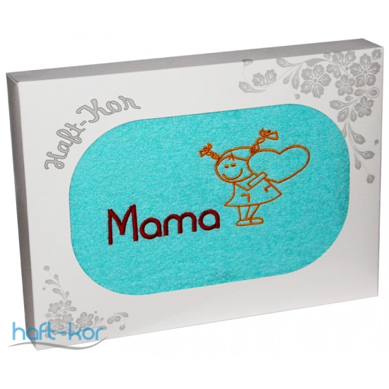 RĘCZNIK Z HAFTEM DZIEŃ MATKI 70x140 NA PREZENT