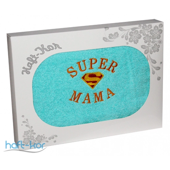 RĘCZNIK Z HAFTEM DZIEŃ MATKI 70x140 NA PREZENT