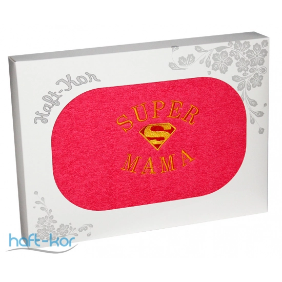 RĘCZNIK Z HAFTEM DZIEŃ MATKI 70x140 NA PREZENT