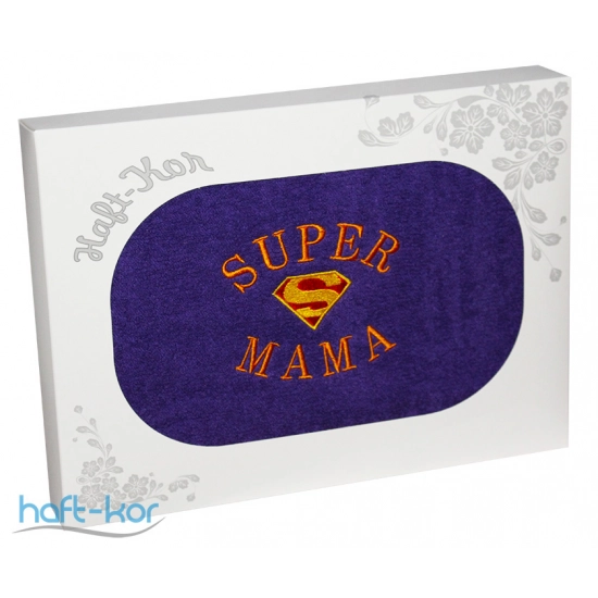 RĘCZNIK Z HAFTEM DZIEŃ MATKI 70x140 NA PREZENT