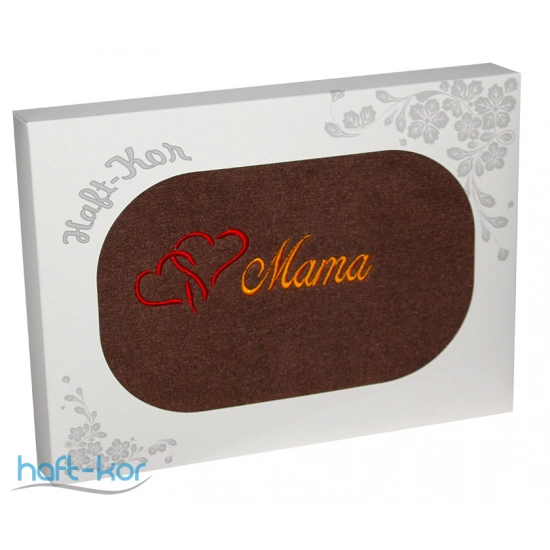 RĘCZNIK Z HAFTEM DZIEŃ MATKI 70x140 NA PREZENT