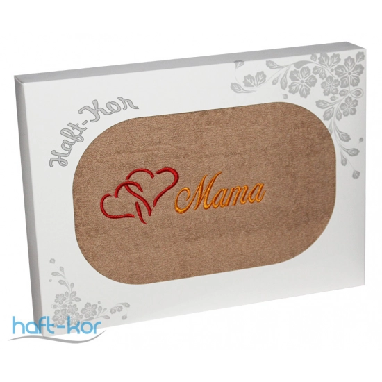 RĘCZNIK Z HAFTEM DZIEŃ MATKI 70x140 NA PREZENT