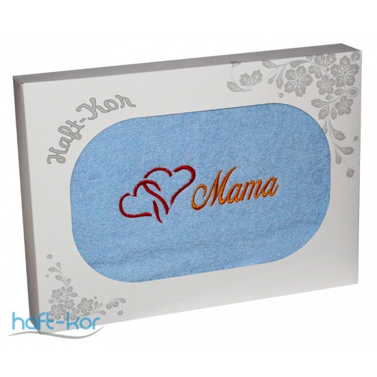 RĘCZNIK Z HAFTEM DZIEŃ MATKI 70x140 NA PREZENT