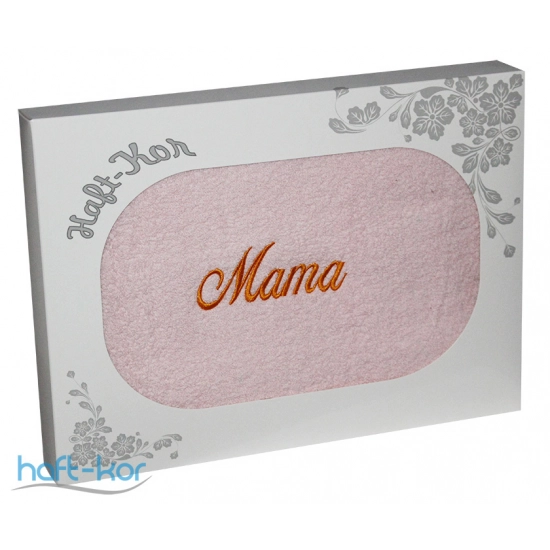 RĘCZNIK Z HAFTEM DZIEŃ MATKI 70x140 NA PREZENT