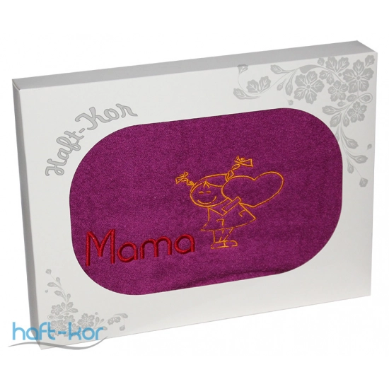 RĘCZNIK Z HAFTEM DZIEŃ MATKI 70x140 NA PREZENT