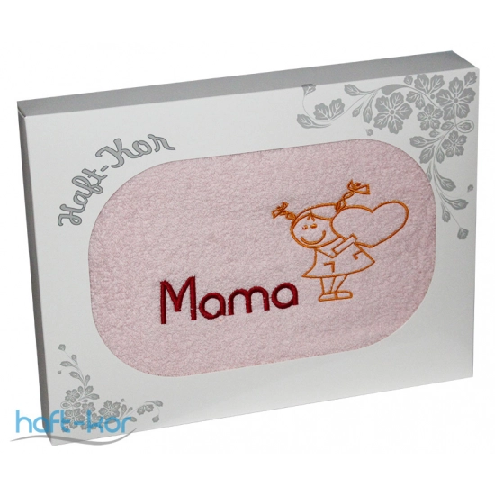 RĘCZNIK Z HAFTEM DZIEŃ MATKI 70x140 NA PREZENT