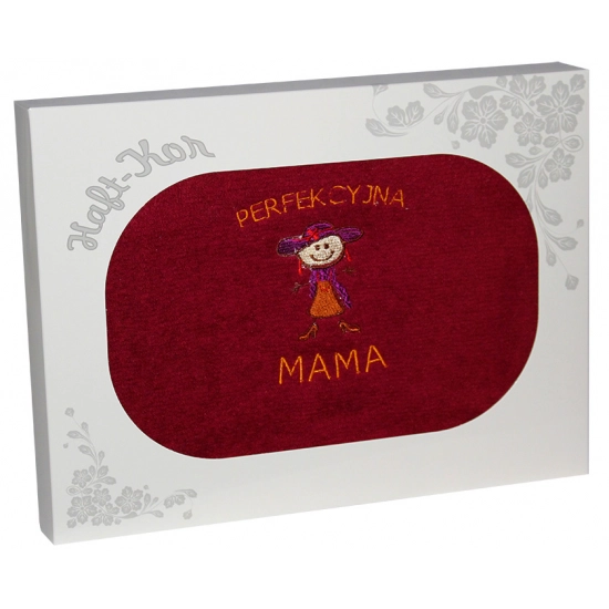 RĘCZNIK Z HAFTEM DZIEŃ MATKI 70x140 NA PREZENT