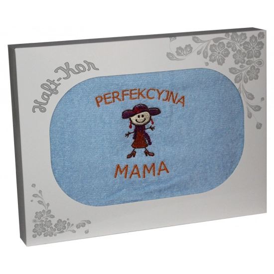 RĘCZNIK Z HAFTEM DZIEŃ MATKI 70x140 NA PREZENT