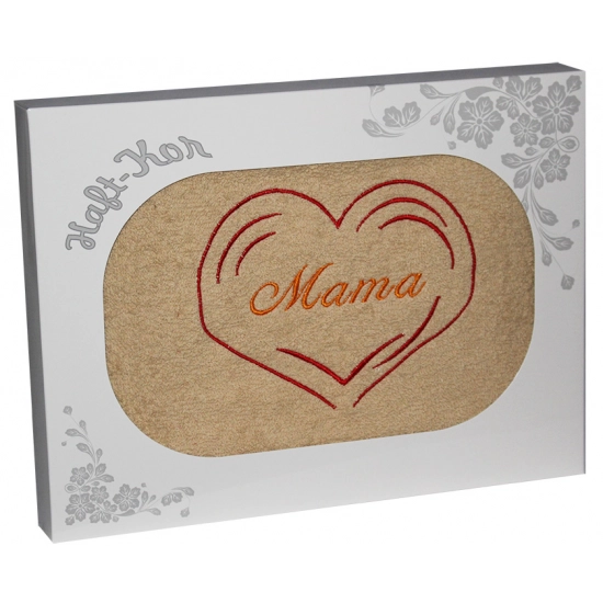 RĘCZNIK Z HAFTEM DZIEŃ MATKI 70x140 NA PREZENT