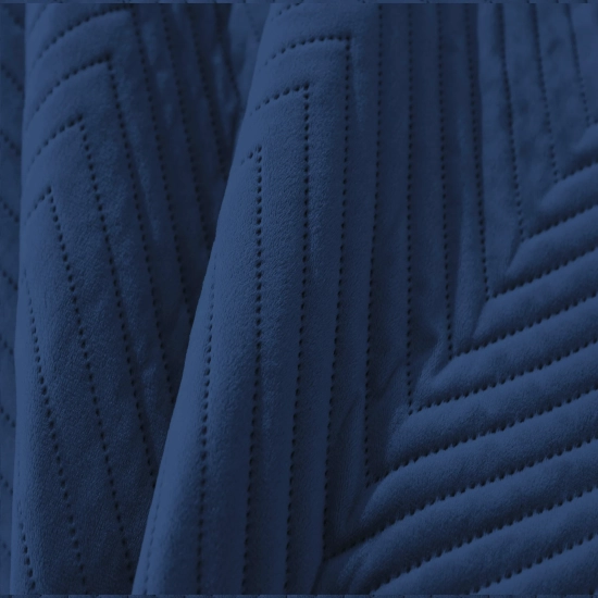 NARZUTA WELUROWA 170X210 NA KANAPĘ PREMIUM VELVET PIKOWANA GRANAT