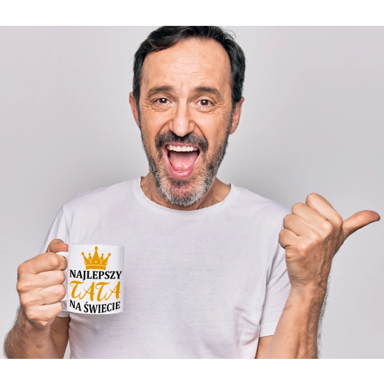 KUBEK W SKRZYNCE NA PREZENT DZIEŃ OJCA TATY TATA