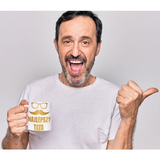 KUBEK W SKRZYNCE NA PREZENT DZIEŃ OJCA TATY TATA