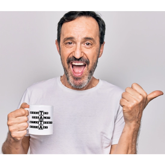 KUBEK W SKRZYNCE NA PREZENT DZIEŃ OJCA TATY TATA