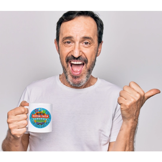 PREZENT DLA TATY RĘCZNIK + KUBEK DZIEŃ OJCA TATA