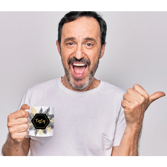 PREZENT DLA TATY RĘCZNIK + KUBEK DZIEŃ OJCA TATA