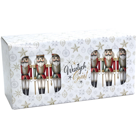 ŚWIĄTECZNY KOMPLET KUBKÓW 330ml NA PREZENT MIKOŁAJ ZESTAW ŚWIĘTA MIKOŁAJ
