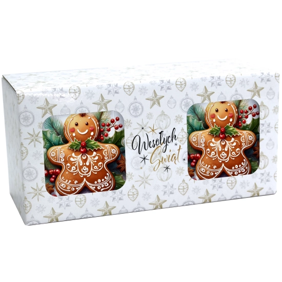 ŚWIĄTECZNY KOMPLET KUBKÓW 330ml NA PREZENT MIKOŁAJ ZESTAW ŚWIĘTA MIKOŁAJ