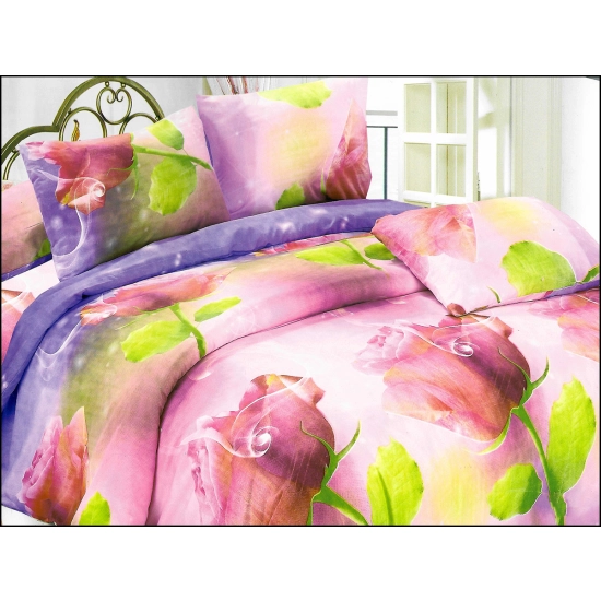 POŚCIEL 3D SATYNA BAWEŁNIANA 3cz.