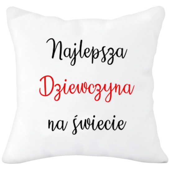 PODUSZKA  Z SUPER NADRUKIEM NA PREZENT