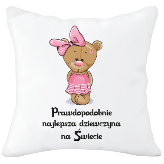 PODUSZKA  Z SUPER NADRUKIEM NA PREZENT