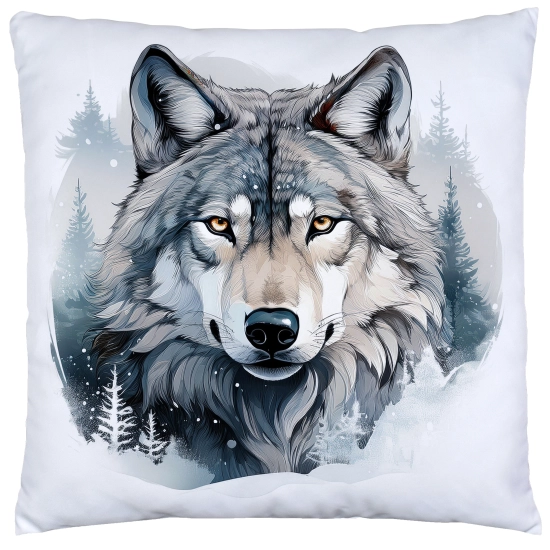 PODUSZKA DEKORACYJNA 40X40 ŚWIĄTECZNA PREZENT ZIMOWA OZDOBNA ŚWIĘTA RENIFER