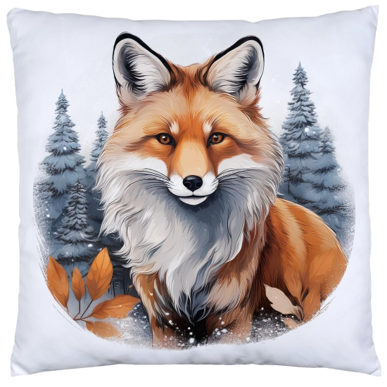 POSZEWKA DEKORACYJNA 40x40 JASIEK OZDOBNA ZIMOWA ŚWIĄTECZNA JELEŃ RENIFER