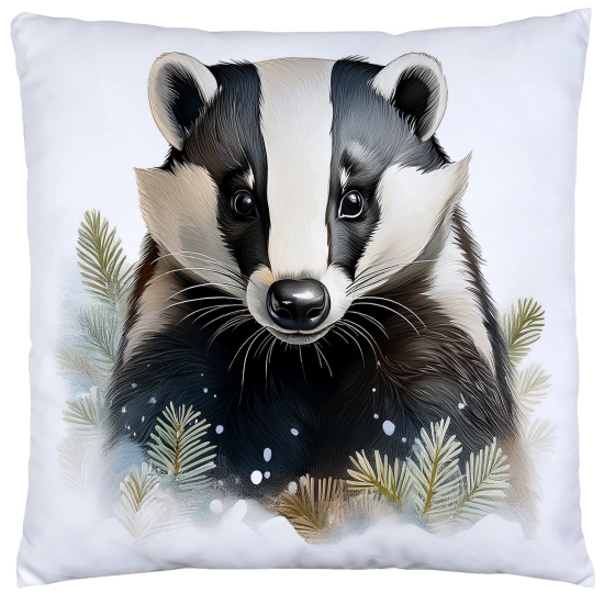 PODUSZKA DEKORACYJNA 40X40 ŚWIĄTECZNA PREZENT ZIMOWA OZDOBNA ŚWIĘTA RENIFER