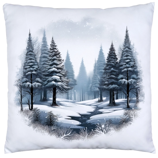 POSZEWKA DEKORACYJNA 40x40 JASIEK OZDOBNA ZIMOWA ŚWIĄTECZNA JELEŃ RENIFER