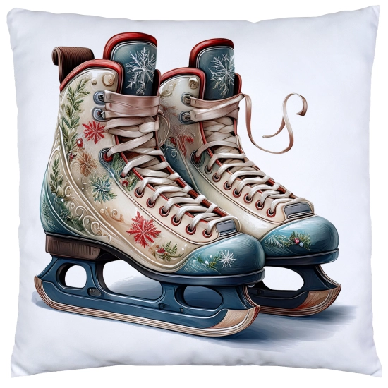 PODUSZKA DEKORACYJNA 40X40 ŚWIĄTECZNA PREZENT ZIMOWA OZDOBNA ŚWIĘTA RENIFER