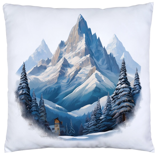 PODUSZKA DEKORACYJNA 40X40 ŚWIĄTECZNA PREZENT ZIMOWA OZDOBNA ŚWIĘTA RENIFER