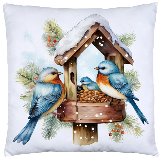 POSZEWKA DEKORACYJNA 40x40 JASIEK OZDOBNA ZIMOWA ŚWIĄTECZNA JELEŃ RENIFER