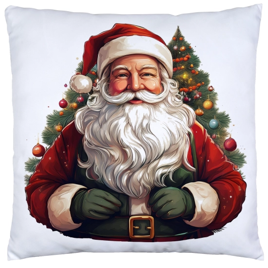 POSZEWKA DEKORACYJNA ŚWIĄTECZNA VELVET 40x40 WELUROWA ZIMOWA JELEŃ RENIFER