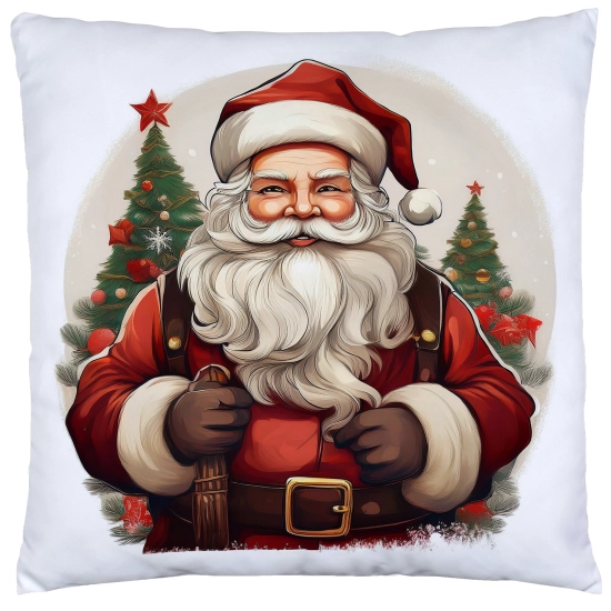 POSZEWKA DEKORACYJNA 40x40 JASIEK OZDOBNA ZIMOWA ŚWIĄTECZNA JELEŃ RENIFER